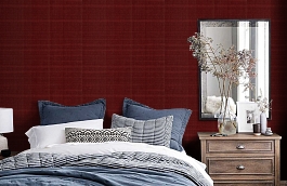 Обои 106A105 фото в интерьере спальни превью