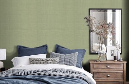 Обои 106A605 фото в интерьере спальни превью