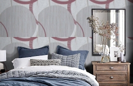 Обои 1127-07 фото в интерьере спальни превью