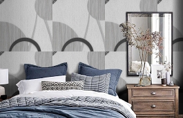 Обои 1127-11 фото в интерьере спальни превью