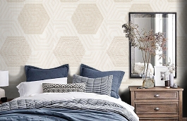 Обои 1161-00 фото в интерьере спальни превью
