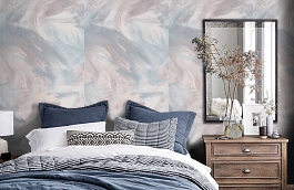 Обои 1165-03 фото в интерьере спальни превью