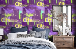 Обои 2902-3 фото в интерьере спальни превью