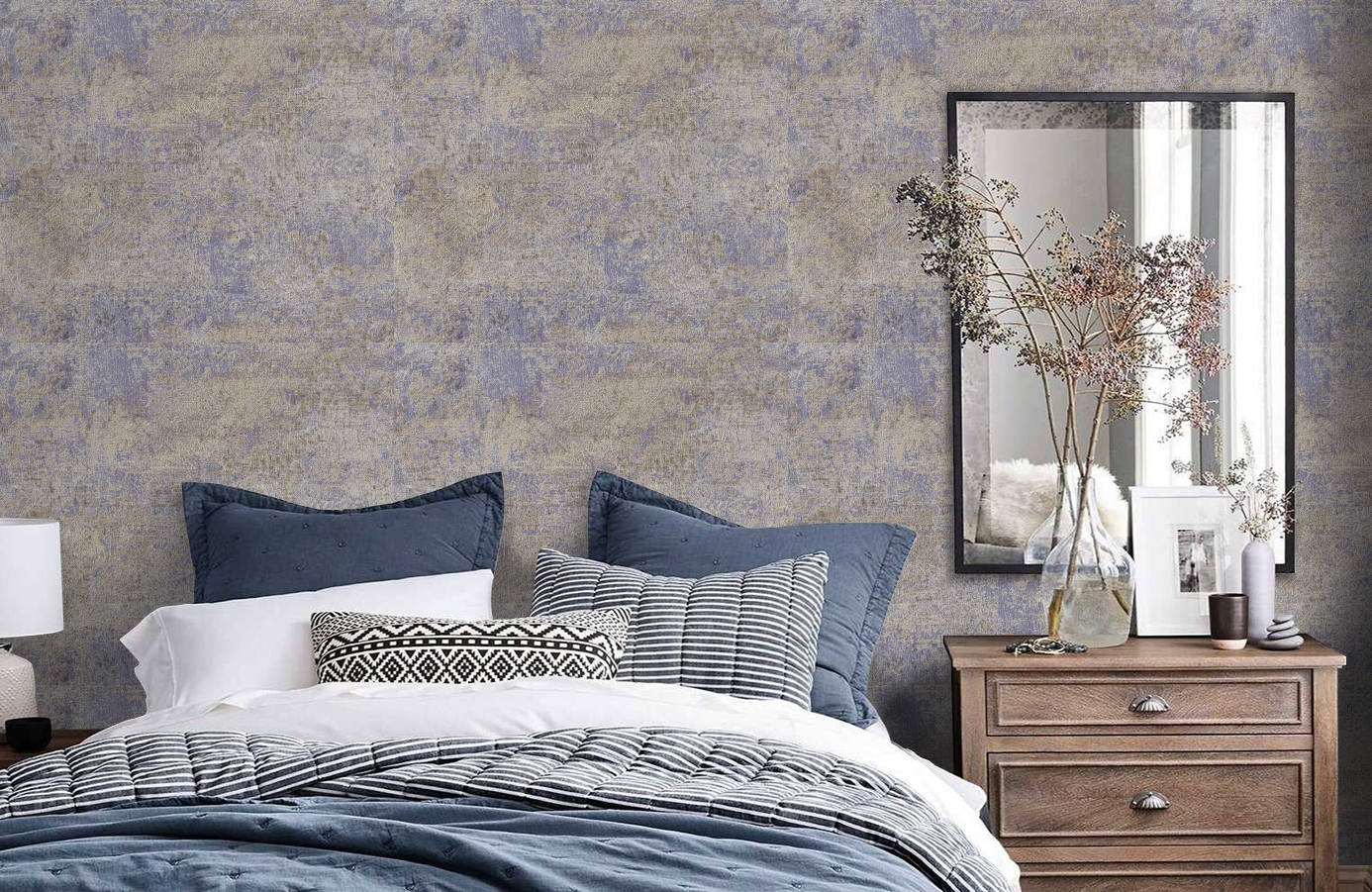 Обои 33315 фото в интерьере спальни