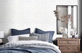 Обои 3592-7 фото в интерьере спальни превью