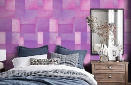 Обои 4019-6 фото в интерьере спальни превью