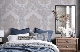 Обои 4573-5 фото в интерьере спальни превью