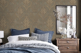 Обои 46037 фото в интерьере спальни превью