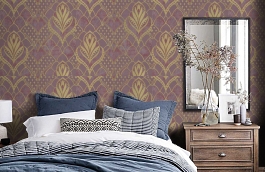 Обои 46039 фото в интерьере спальни превью