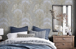 Обои 46241 фото в интерьере спальни превью