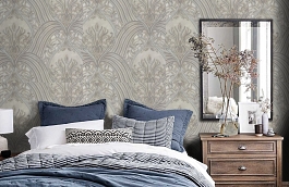 Обои 46242 фото в интерьере спальни превью