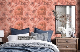 Обои 6001-04 фото в интерьере спальни превью