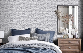 Обои 60083-02 фото в интерьере спальни превью