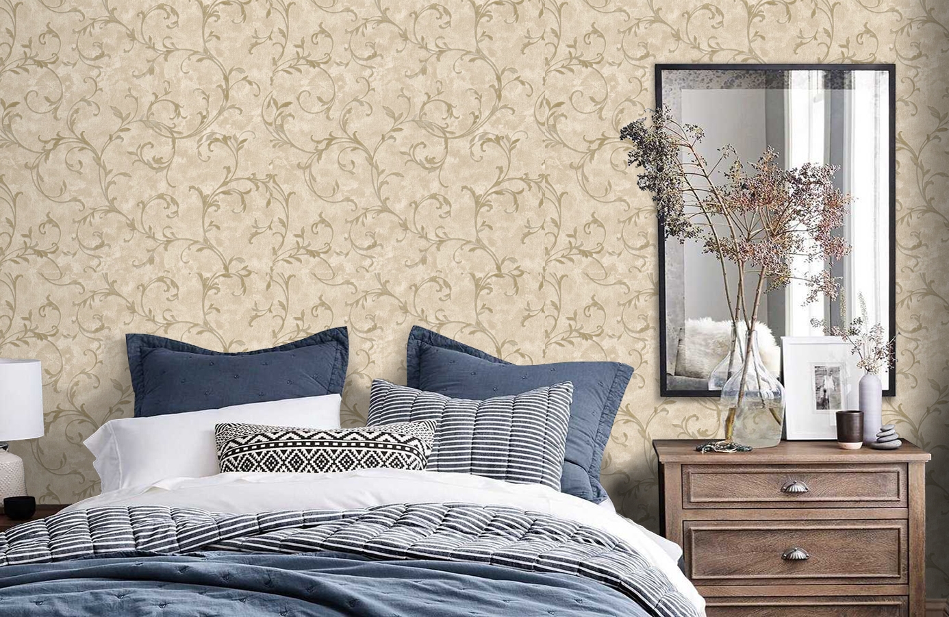 Обои 60191 фото в интерьере спальни Обои 60191 фото в интерьере спальни