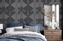 Обои 7004-20 фото в интерьере спальни превью