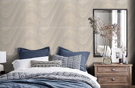 Обои 7029-01 фото в интерьере спальни превью
