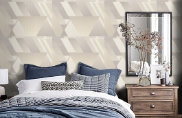 Обои 7037-02 фото в интерьере спальни превью