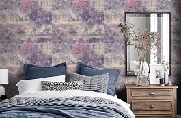 Обои 7084-18 фото в интерьере спальни превью