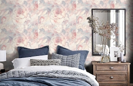 Обои 7088-20 фото в интерьере спальни превью