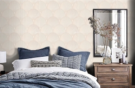 Обои 7109-00 фото в интерьере спальни превью