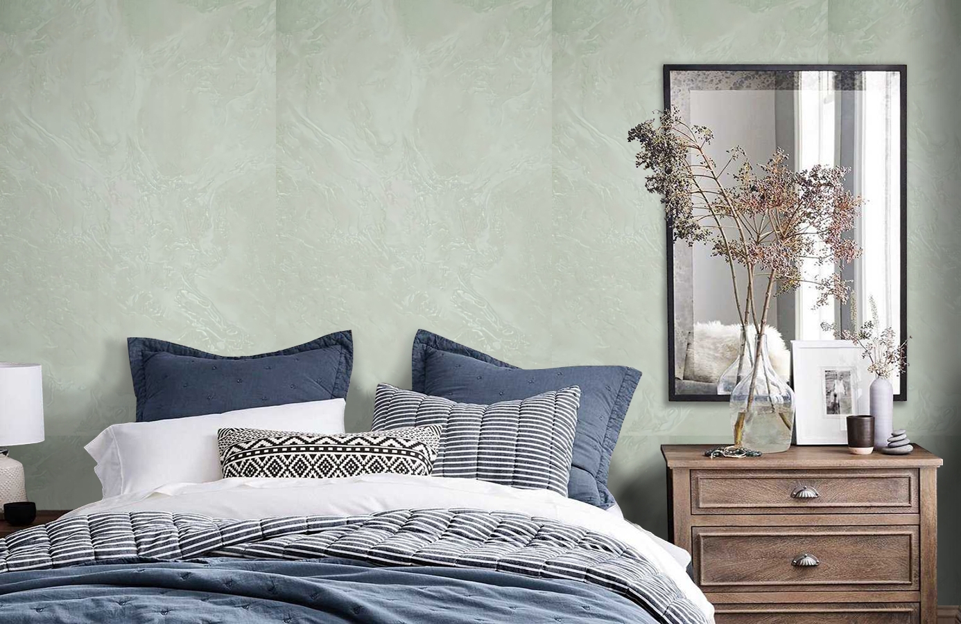 Обои 71520 фото в интерьере спальни