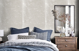 Обои 9003-00 фото в интерьере спальни превью