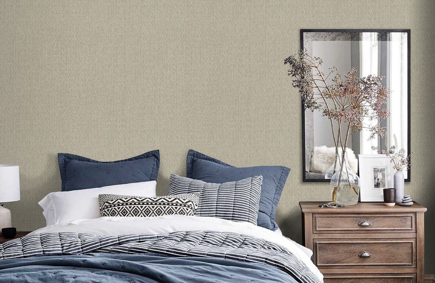 Обои 97209 фото в интерьере спальни