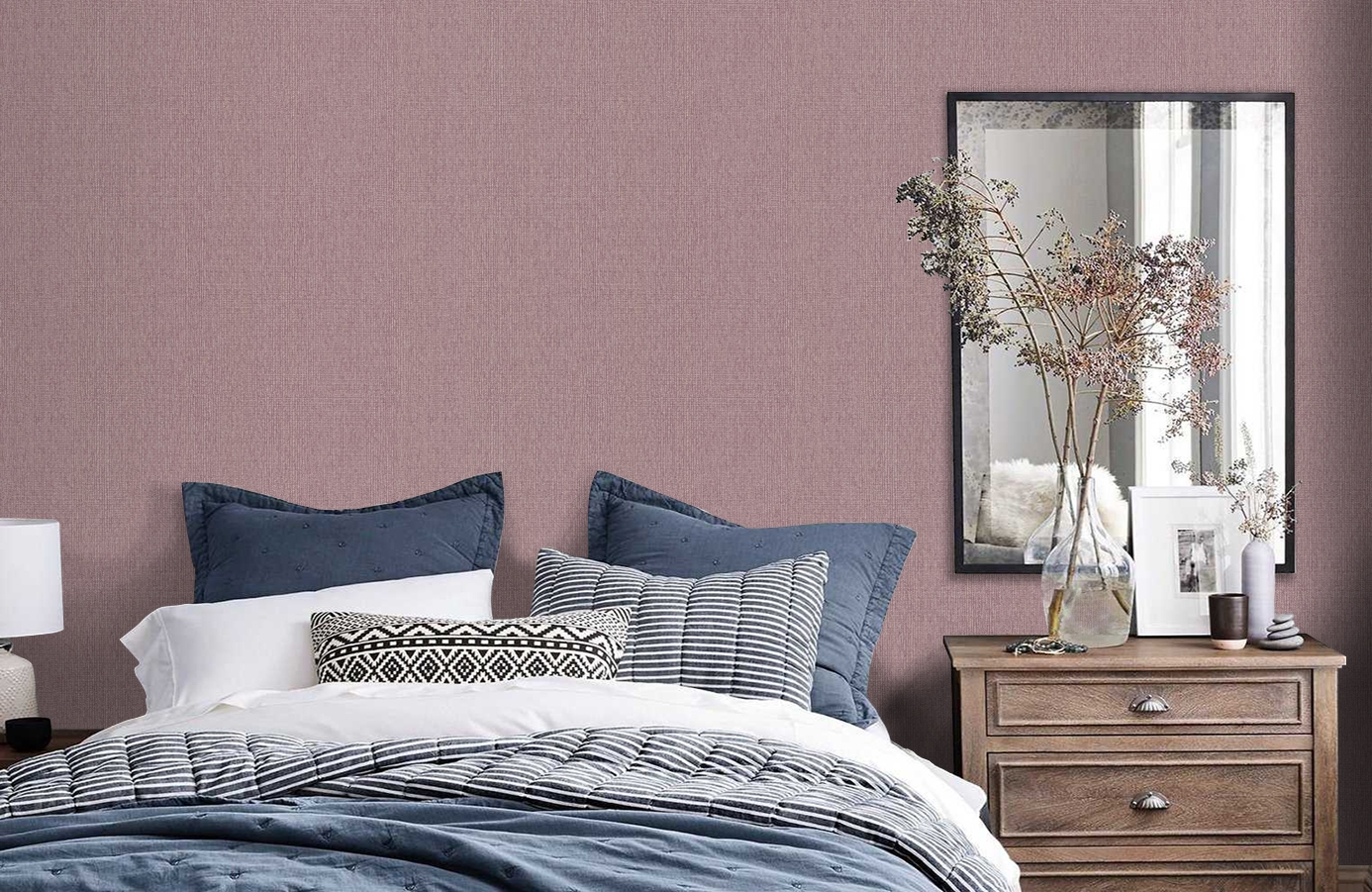 Обои 97212 фото в интерьере спальни