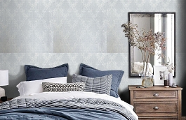 Обои CM30002 фото в интерьере спальни превью