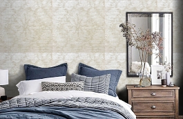 Обои CS18202 фото в интерьере спальни превью