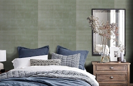 Обои DI034 фото в интерьере спальни превью