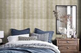 Обои DI038 фото в интерьере спальни превью