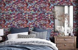 Обои E18210 фото в интерьере спальни превью