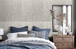 Обои SE644071 фото в интерьере спальни превью