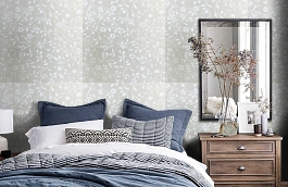 Обои SE644074 фото в интерьере спальни превью