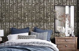 Обои SE644146 фото в интерьере спальни превью