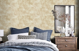 Обои R22304 фото в интерьере спальни превью