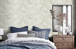 Обои R22314 фото в интерьере спальни превью