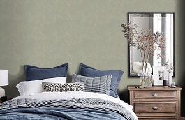 Обои R22525 фото в интерьере спальни превью