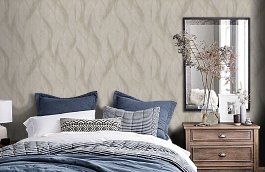 Обои R22903 фото в интерьере спальни превью