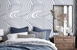 Обои 114854 фото в интерьере спальни превью