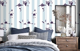 Обои 240152 фото в интерьере спальни превью