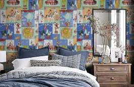 Обои 240381 фото в интерьере спальни превью