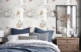 Обои 240451 фото в интерьере спальни превью