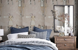 Обои 240461 фото в интерьере спальни превью