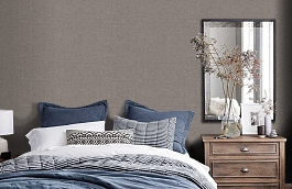 Обои UV1106 фото в интерьере спальни превью