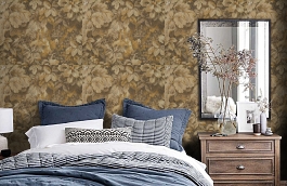 Обои 35804 фото в интерьере спальни превью