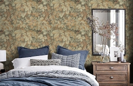 Обои 35806 фото в интерьере спальни превью