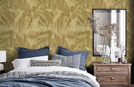 Обои 44102 фото в интерьере спальни превью