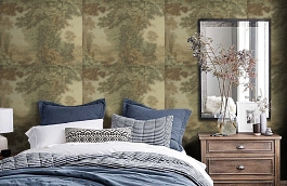 Обои 72905 фото в интерьере спальни превью